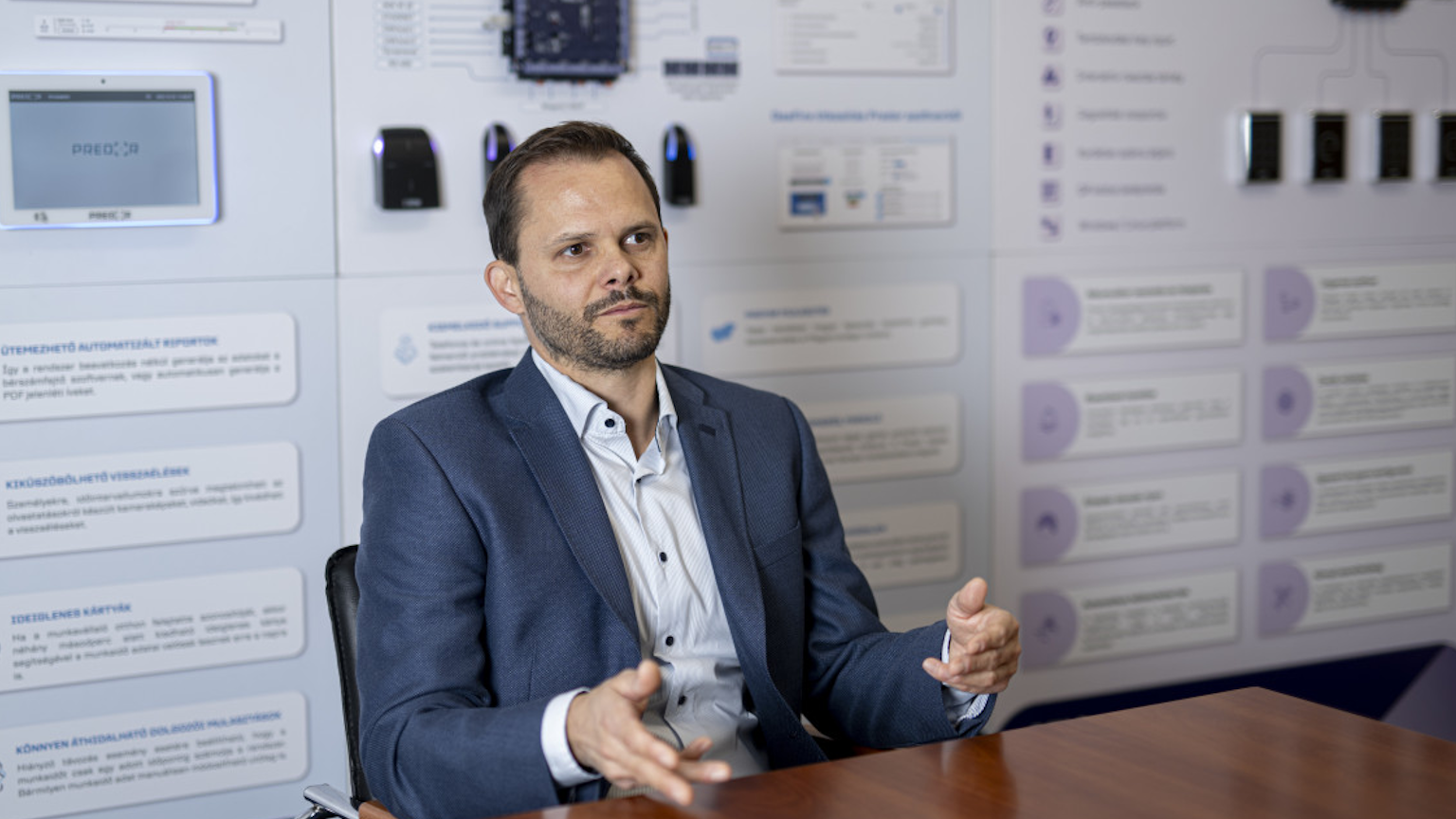 Portfolio.hu interview with our CEO on physical security